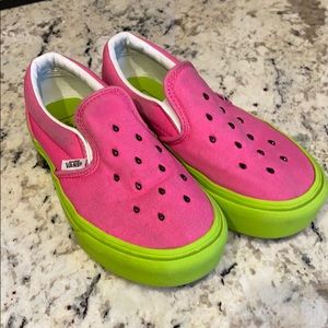 Girls Watermelon Vans